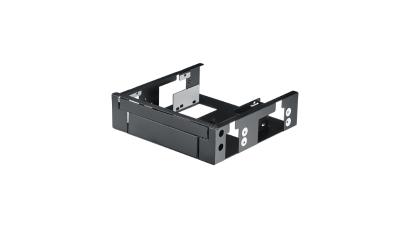 Module to convert a 5.25" drive bay to a slim ODD and a 3.5" drive bay